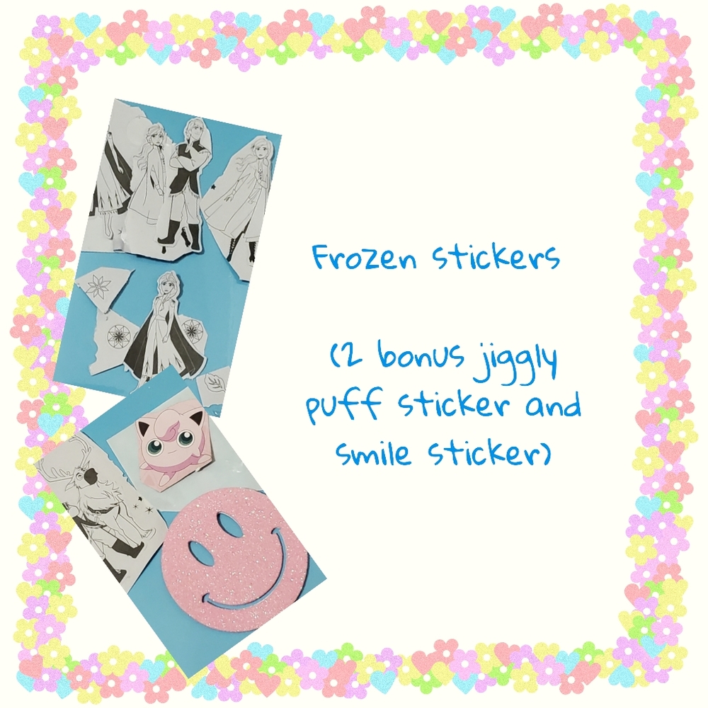 Frozen stickers